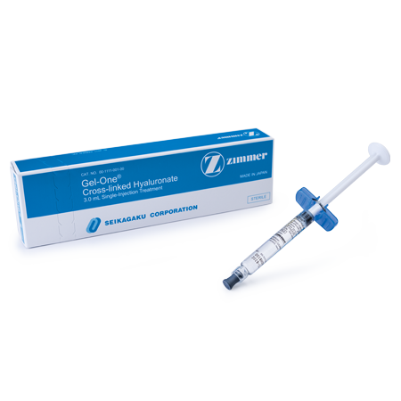Gel-One® Cross-linked Hyaluronate from Zimmer Biomet
